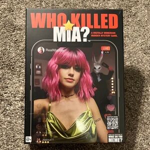 Who Killed Mia? — Interactive Mystery Game -What Do You Meme NEW Sealed